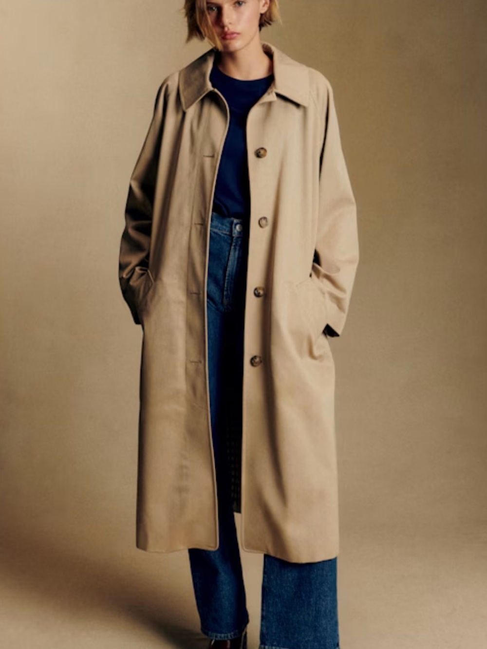 Sezane Clyde trench coat - Picture 1 of 3
